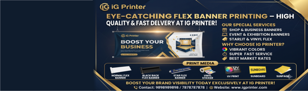 Flex Banner Ig Printer