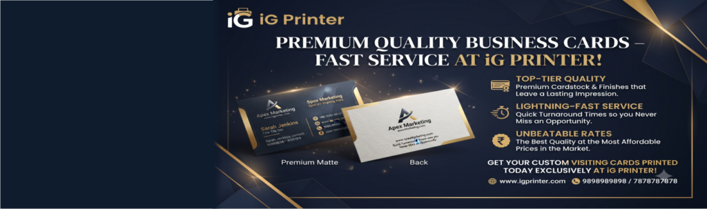 Visiting Card IG Printer